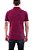 Camisa Polo Bordô Folhas - Imagem 3