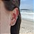 Piercing Fake de Prata Trabalhado - Imagem 1