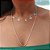 Choker de Prata Cauda de Sereia Onda Golfinho - Imagem 2