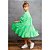Vestido Infantil Verde Lisa - Imagem 5
