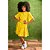 Vestido Infantil Amarelo Lis - Imagem 1
