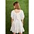 Vestido Infantil Off White Lavínia - Imagem 4