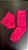KIT Meia Poliamida e Munhequeira canelada anti suor PINK - Imagem 8