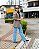 Calça Wide Leg Jeans Clara - Imagem 1