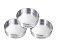 Forma De Bolo Assadeira Redonda 13 x 5 cm Fundo Fixo Kit 3 Peças - Imagem 1