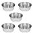 Forma De Pudim Bolo Com Furo 19 x 8 cm Redonda Kit 5 Peças - Imagem 1