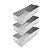 Forma Bolo Fatia Perfeita Slice Cake Retangular 30x13x8 cm Kit 3 Peças - Imagem 1
