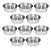Forma De Pudim Bolo Suíça Com Furo 22x8 Redonda Kit 10 Peças - Imagem 1