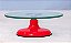 Bailarina Para Bolo Giratória 35 cm De Vidro Profissional Rolamento Duplo - Imagem 2