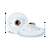 Plafonier E-27 Pvc Bocal Porcelana Blister Branco - Blister - Imagem 3