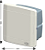 Quadro de Distribuição embutir em PVC sem barramento de 3 a 4 Disjuntores Branco - Ilumi - Imagem 2