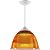 Pendente Prismático Led 12" 20W Laranja/Branco - Ventisol - Imagem 1