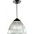 Pendente Prismático Led 12" Transparente/Preto 20W - Ventisol - Imagem 1