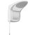 Chuveiro Acqua Jet Ultra Branco/Preto com Cromado 127/220V - Lorenzetti - Imagem 1