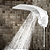 Chuveiro Duo Shower Quadrado Multi 127/220V - Lorenzetti - Imagem 4
