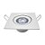 Spot Embutir Quadrado/Redondo Led 3W/7W/12W Fixo Luz Branca Bivolt - Avant - Imagem 1