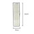 Luminária Emergência LED 4W 60 Leds Luz Branca 6000K  Bivolt Branca - Avant - Imagem 3