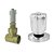Kit Registro de Gaveta C-50 3/4" - Romar - Imagem 1