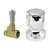 Kit Registro de Gaveta C-40 3/4" Volante ABS - Romar - Imagem 1