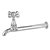 Torneira para Pia Cromada 18CM Luny C-33 1/2" E 3/4" - Romar - Imagem 1