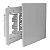 Espelho Placa Cega 4x4 com Suporte Linha i9 Ilumi Ref.: 97050 - Imagem 5