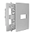 Interruptor Paralelo com  Conjunto Espelho 4x2 I9 Ilumi 9422 - Imagem 5