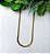 CHOKER FITA GOLD AMANDA 4MM - Imagem 1