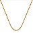 COLAR FIO ITALIANO GOLD 3MM - Imagem 1