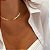 COLAR CHOKER  SATURNO GOLD - Imagem 1