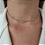 Choker olho grego folheada a ouro 18k - Imagem 2