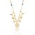 Choker 7 mares folheado a ouro 18k - Imagem 1