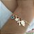 Pulseira pingentinhos folheada a ouro 18k - Imagem 2