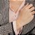 Pulseira veneziana com tiffany folheada a ouro 18k - Imagem 2