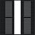 PORTA BALCÃO 6 FOLHAS - BLACK - Imagem 2