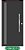 PORTA DE GIRO LAMBRIL 1 VIDRO LATERAL S/FRISO C/PUXADOR - BLACK - Imagem 1