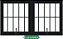 VITRÔ MAX-AR 2 SEÇÕES C/GRADE - BLACK - Imagem 1
