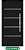 PORTA DE GIRO LAMBRIL C/FRISO C/PUXADOR - BLACK - Imagem 1