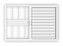VENEZIANA 3 FOLHAS C/GRADE - BRANCO - Imagem 2