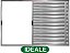 VENEZIANA 2 FOLHAS S/GRADE S/VIDRO - BRILHANTE - Imagem 1