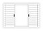 VENEZIANA 4 FOLHAS S/GRADE S/VIDRO - BRANCO - Imagem 2