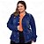 Max Jaqueta Jeans Feminina Destroyed - EWF Jeans - Azul Escuro - Imagem 2