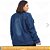 Jaqueta Feminina Jeans (casaco / Blusa) - EWF - Azul Escuro - Imagem 4