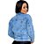 Jaqueta Feminina Jeans (casaco / Blusa) - EWF - Azul Claro - Imagem 3