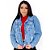 Jaqueta Feminina Jeans (casaco / Blusa) - EWF - Azul Claro - Imagem 1