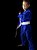 Kimono Reforçado Inf. Azul Judô - Imagem 2