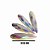 CHATON RESINA 9X36MM HBFM 2408 BRANCO AB 200PCS - Imagem 1