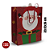 SACOLA DE PAPEL NOEL (VERMELHO VERDE) 90810-001 - Imagem 1