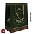 SACOLA DE PAPEL COM HOT STAMP XADREZ (VERMELHO VERDE) 90755-001 - Imagem 1