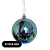 BOLAS NATALINAS DECORADAS 8 CM C/6 UND - Imagem 1
