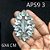 APLIQUE STRASS VIDRO APS9 3 REF 100528 - Imagem 2